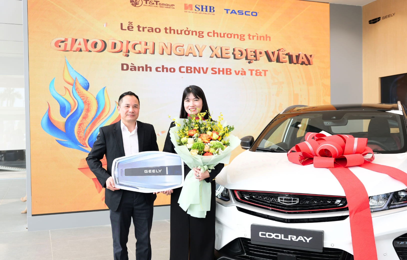 Tổng Kết Chương trình Giao dịch ngay, Xe đẹp về tay: Geely Coolray đồng hành cùng SHB và T&T Group