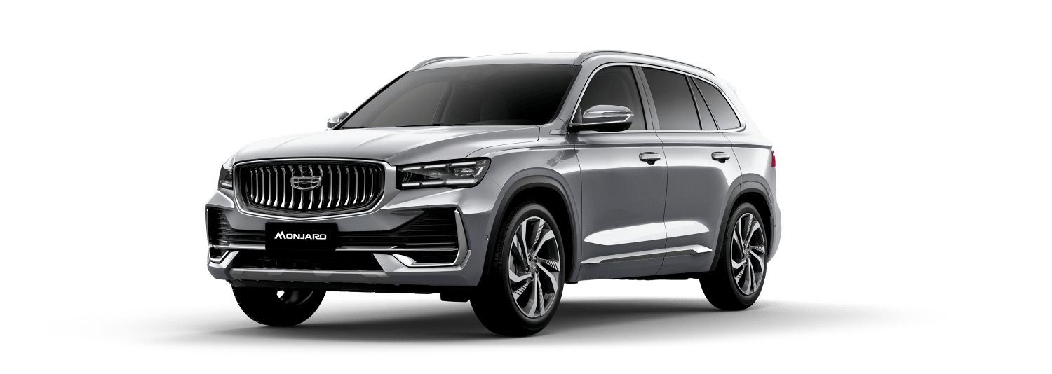 Geely Monjaro bạc thuộc bảng màu tương sinh với người mệnh Thủy