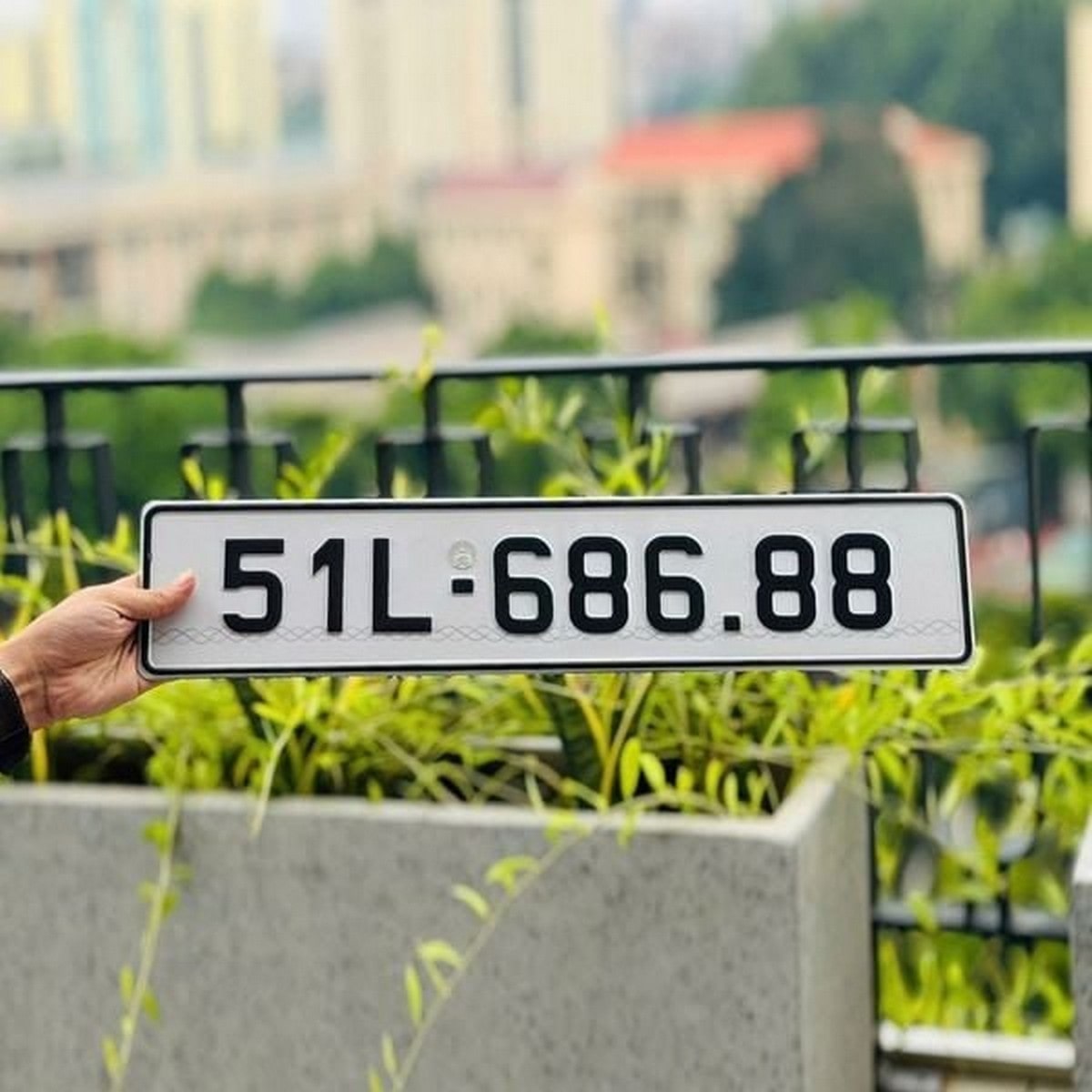 Biển xe Cặp số Lộc - Phát