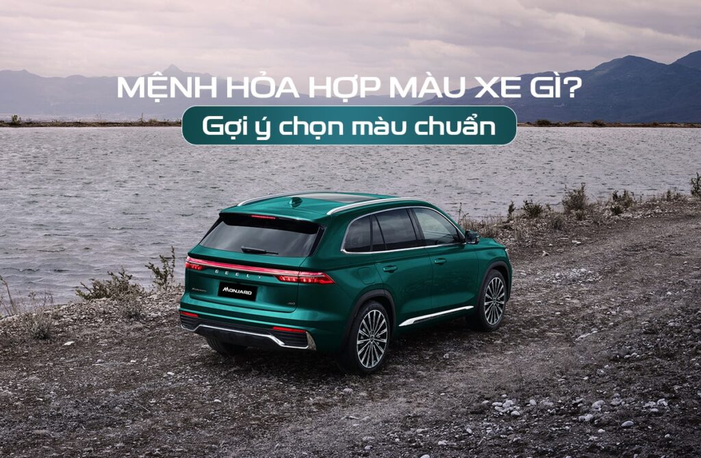 Mệnh Hỏa hợp màu xe gì?