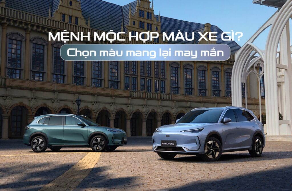 Mệnh Mộc hợp màu xe gì?