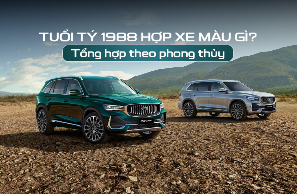 tuổi Thìn 1988 hợp xe màu gì