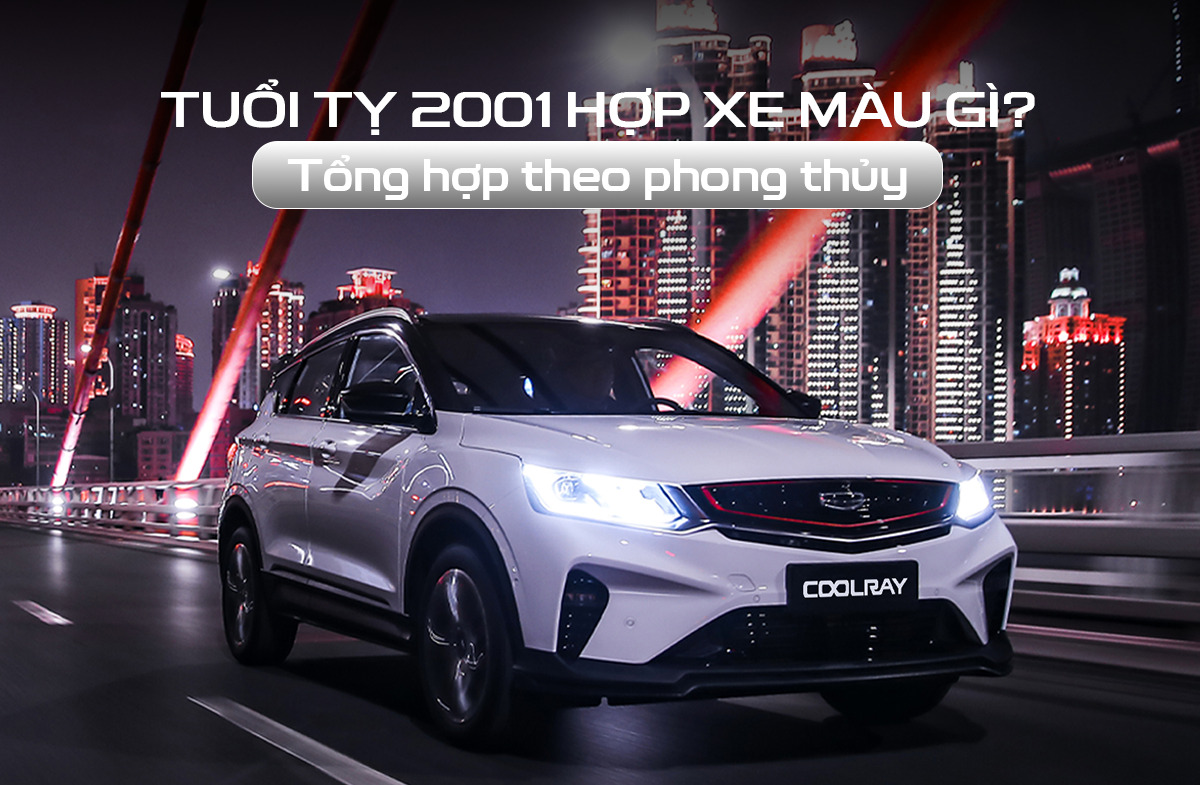 tuổi Tỵ 2001 hợp xe màu gì