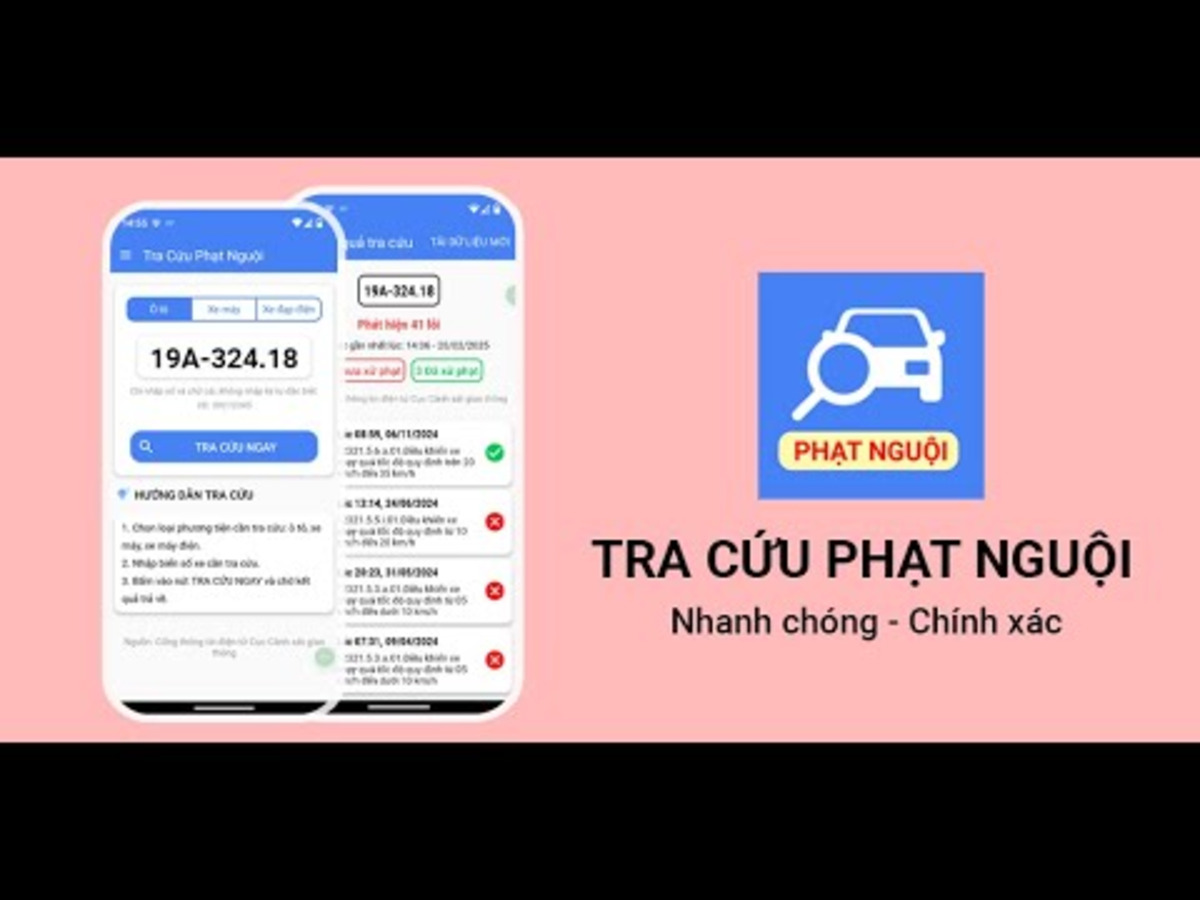 Cách tra cứu biển số ô tô để xác minh thông tin đăng ký chính xác 6 App “Tra cứu phạt nguội” kiểm tra lỗi vi phạm giao thông và thông tin phương tiện