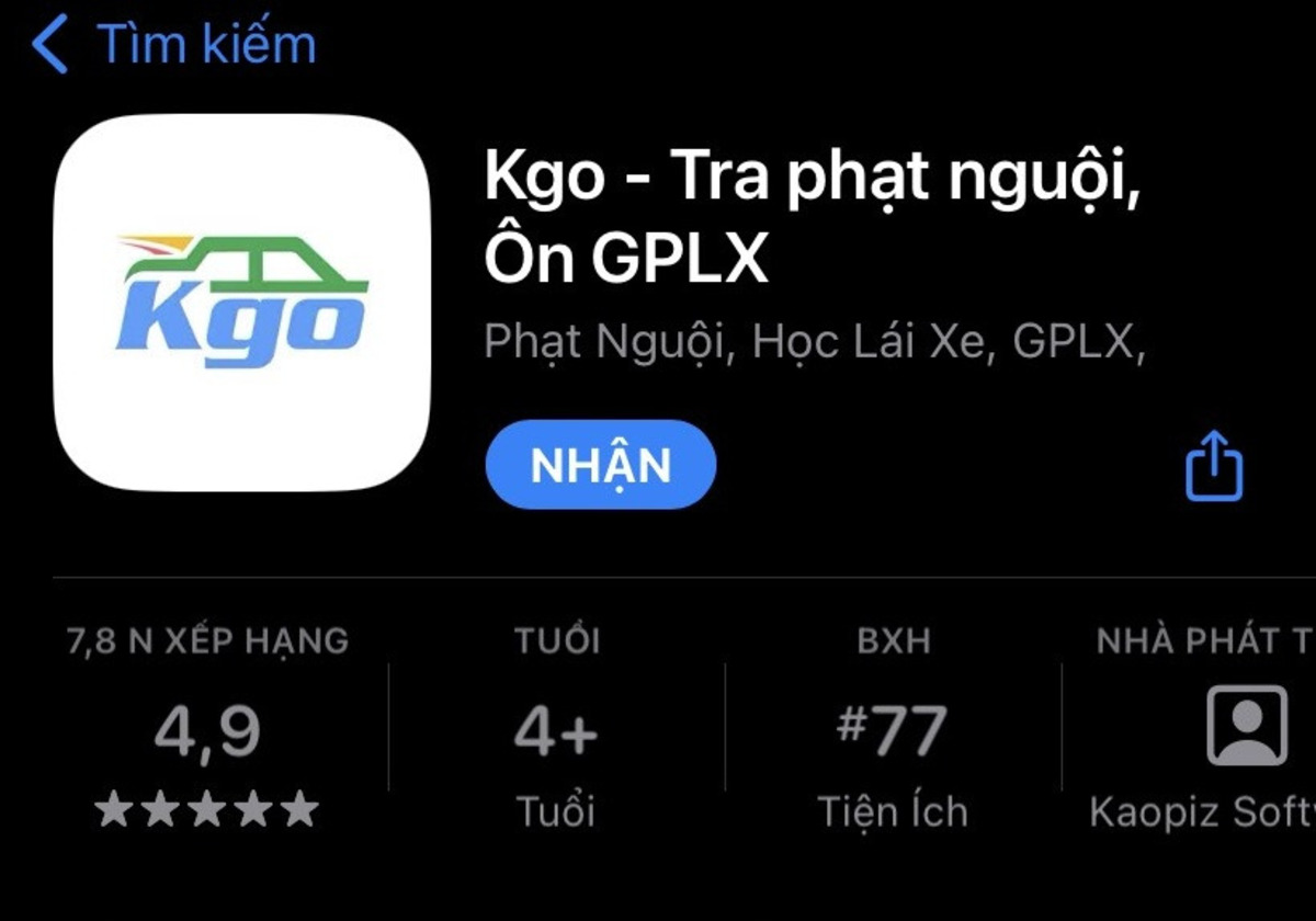 6 Cách Tra Cứu Phạt Nguội, Tra Cứu Phạt Nguội Online 2025 6 App tra cứu phạt nguội, ôn thi GPLX - Kgo