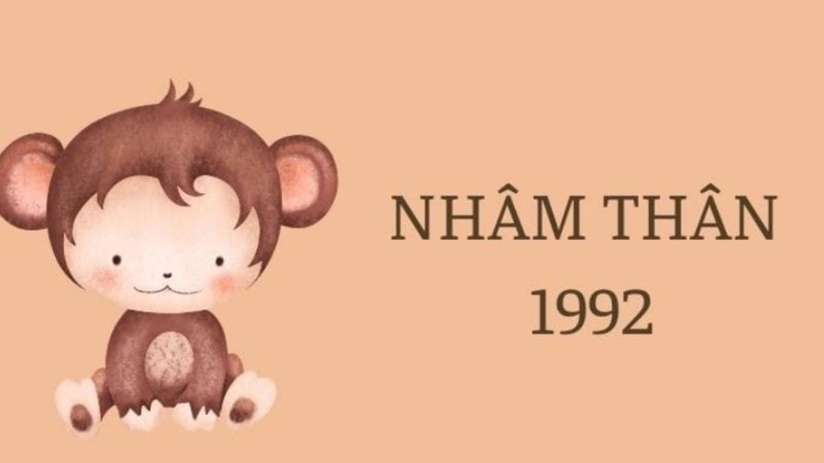 Người sinh năm 1992 cầm tinh con Khỉ, thuộc mệnh Kim