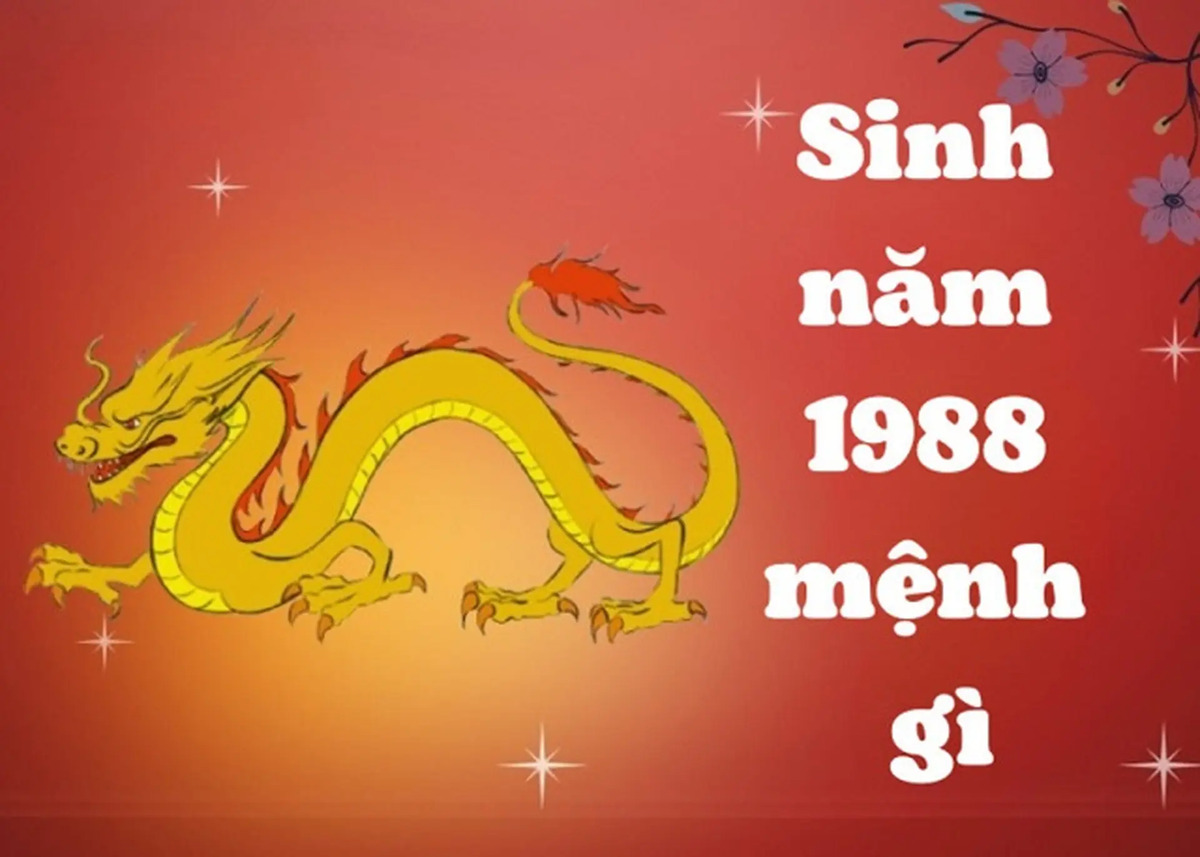 Người tuổi Mậu Thìn sinh năm 1988 thuộc Mệnh Mộc, cụ thể là Đại Lâm Mộc