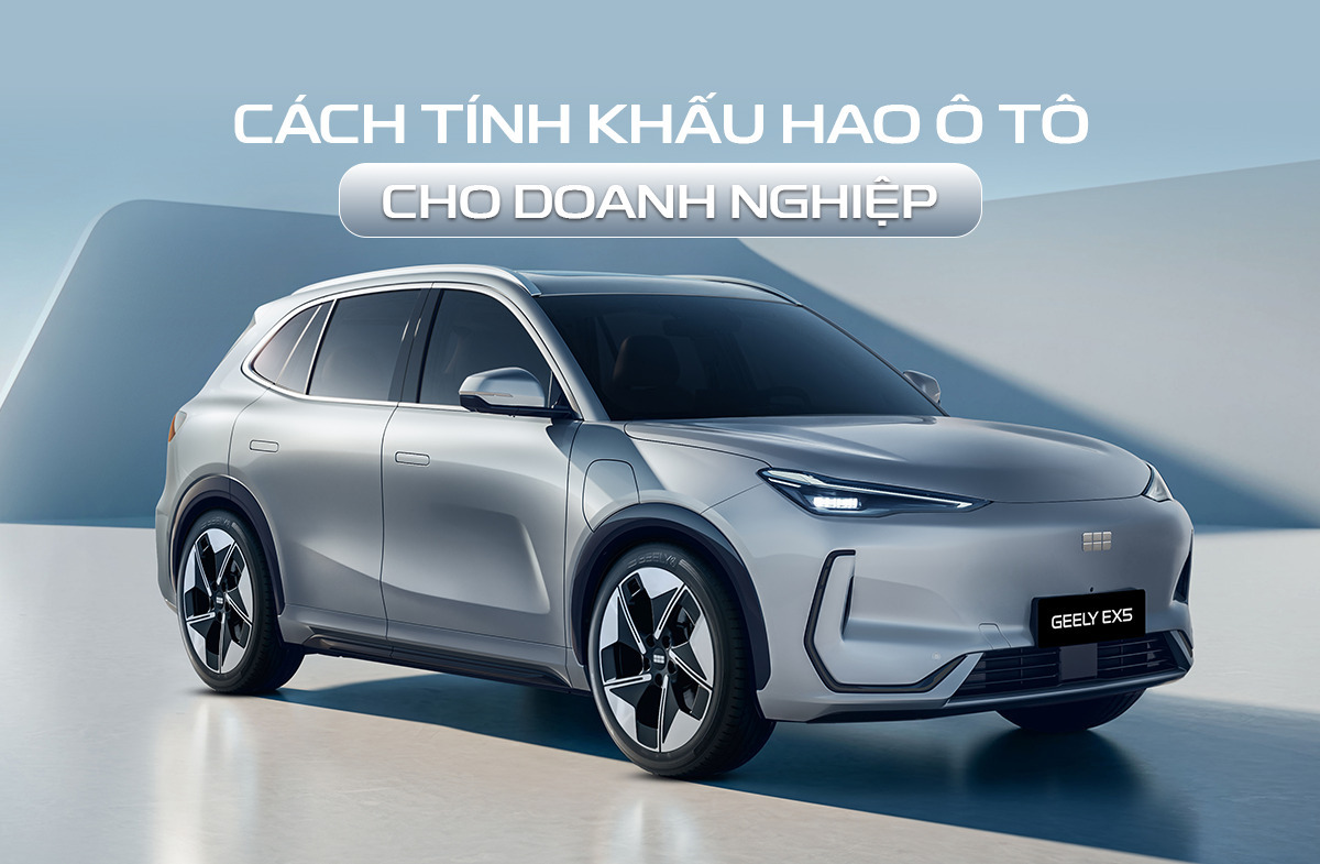 cách tính khấu hao xe ô tô