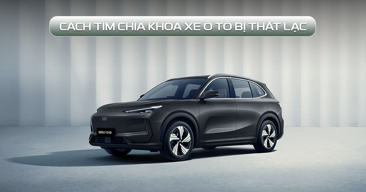 Cách tìm chìa khoá xe ô tô