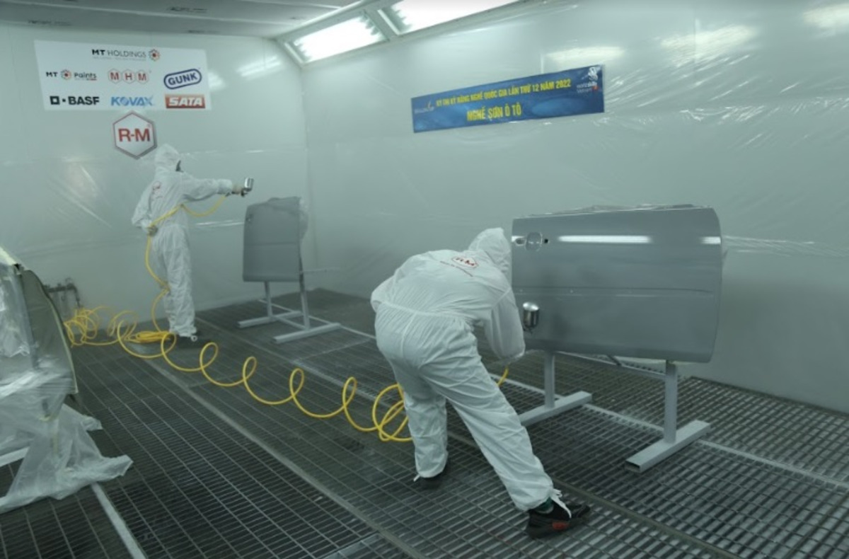 Công thức pha sơn ô tô theo từng hệ sơn phổ biến