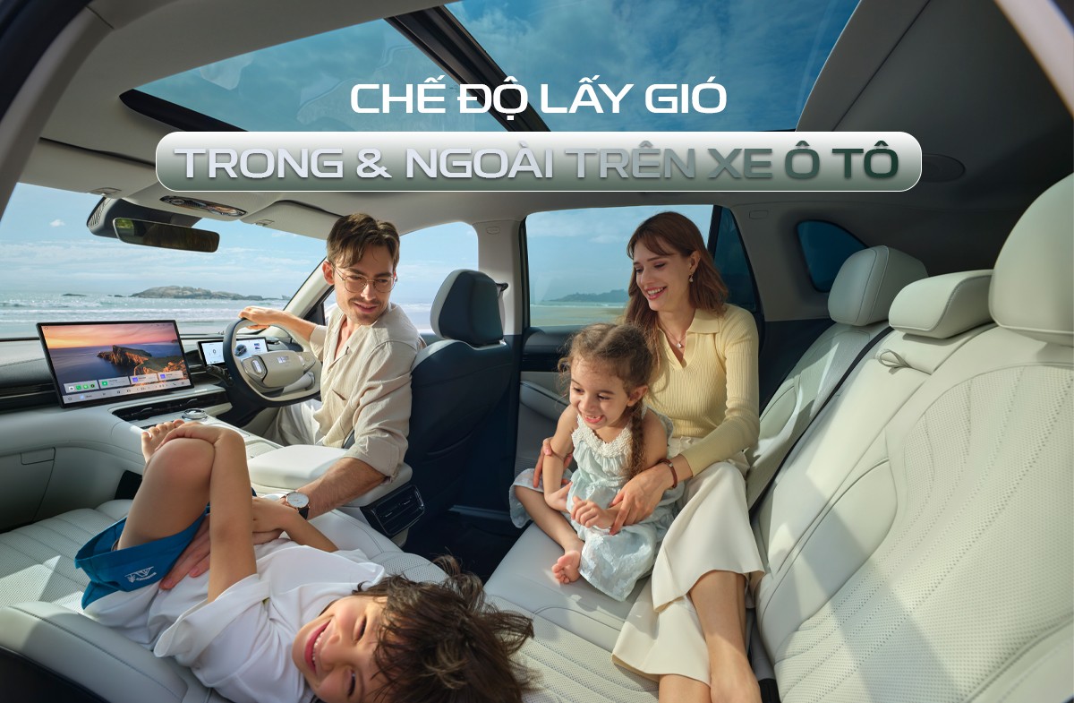 chế độ lấy gió trong và ngoài xe ô tô