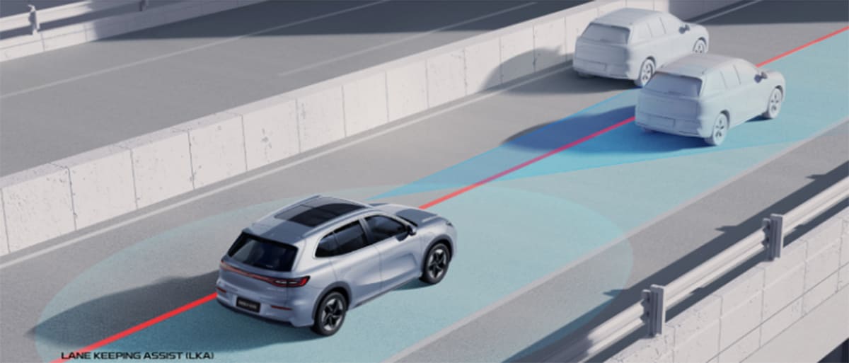 Hệ thống hỗ trợ giữ làn đường (LKA) là gì?
