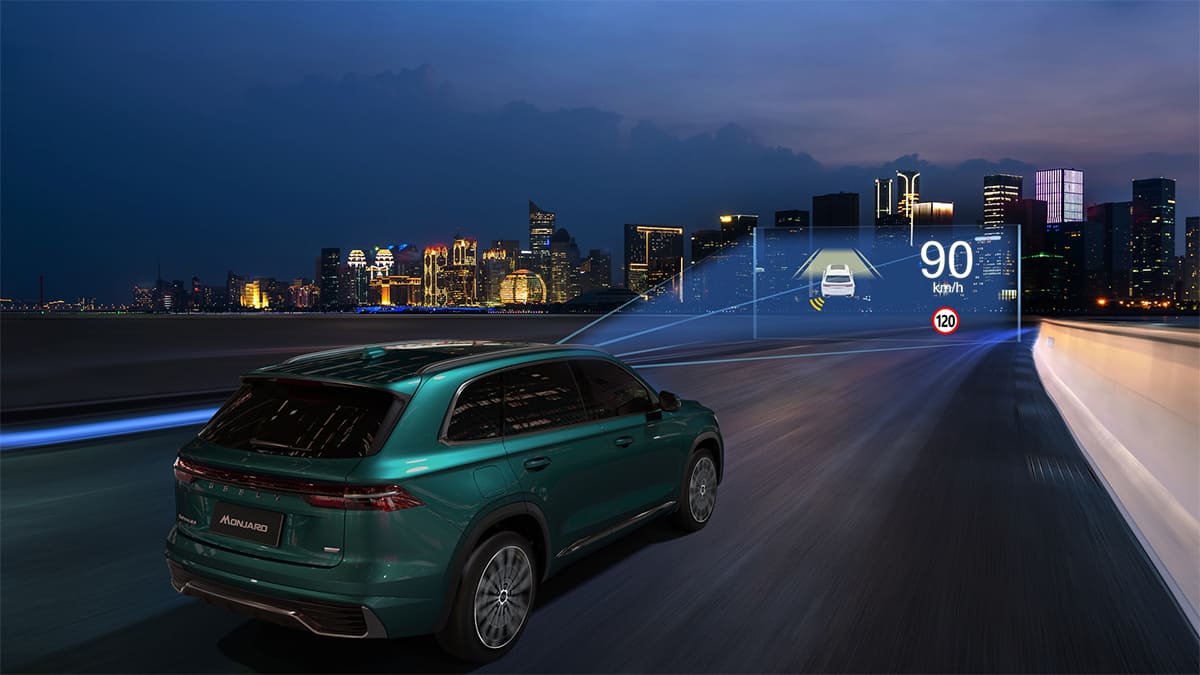 IHBC và sự kết hợp với hệ thống ADAS trên xe Geely