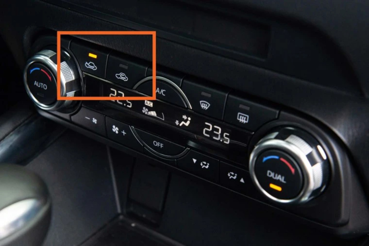 Khi nào nên bật biểu tượng lấy gió ngoài xe ô tô