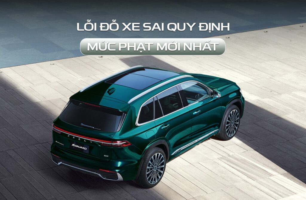 Lỗi dừng đỗ xe ô tô sai quy định
