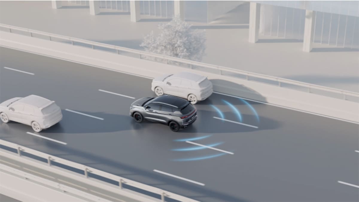 Nguyên lý hoạt động của BSD trên xe Geely