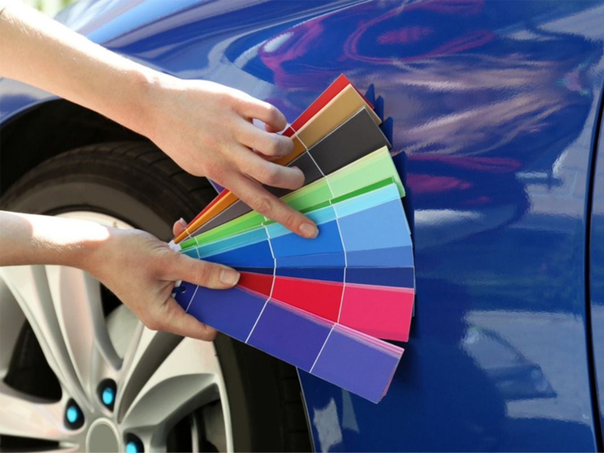 Quy định về thay đổi màu sơn xe ô tô