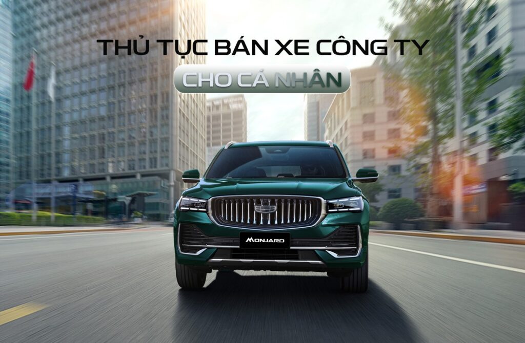 thủ tục bán xe công ty cho cá nhân